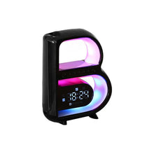 B-Shaped Blutooth Speaker with Wireless Charger